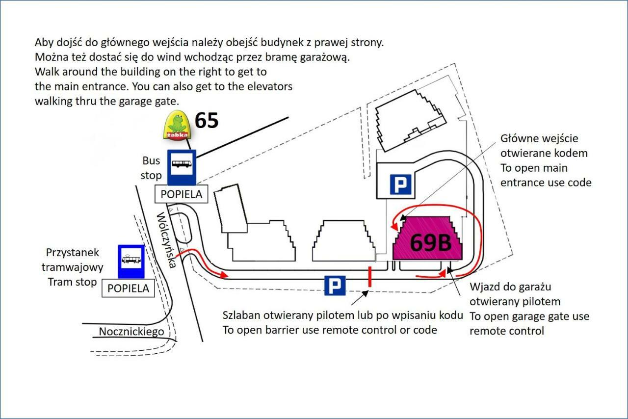 Modern Apartment In วอร์ซอ ภายนอก รูปภาพ